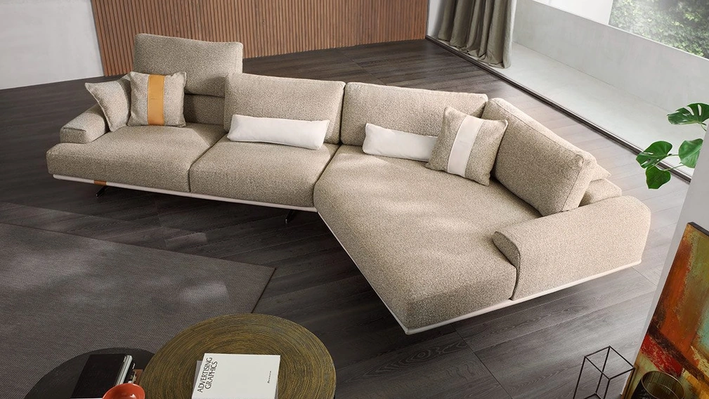 Divano in tessuto Paolo di Delta Salotti