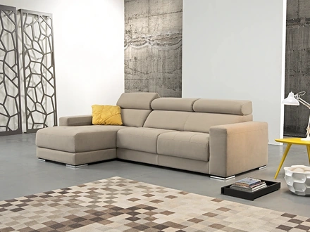 Divano con penisola Roma di Delta Salotti