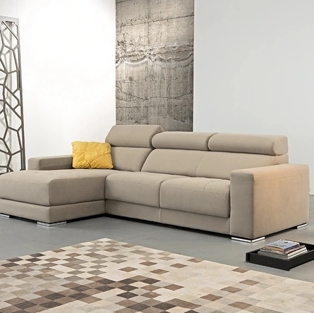 Divano con penisola Roma di Delta Salotti