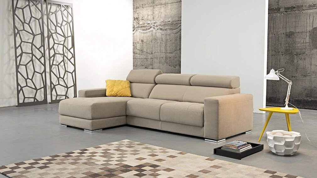 Divano con penisola Roma di Delta Salotti