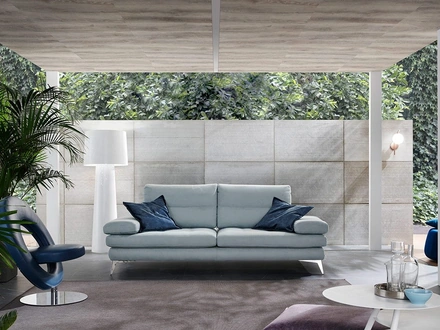 Divano lineare Stresa di Delta Salotti