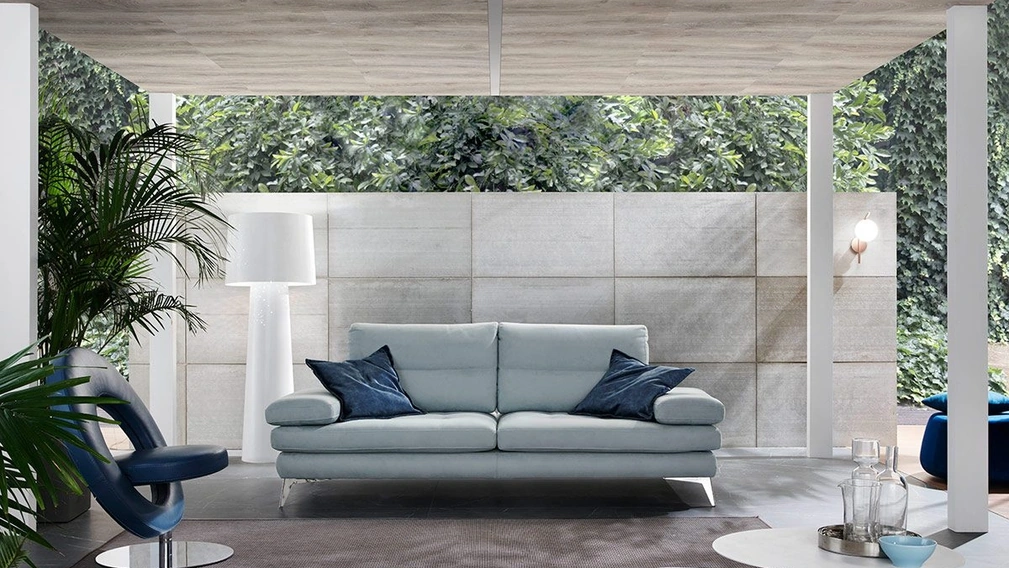 Divano lineare Stresa di Delta Salotti