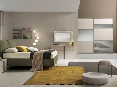 Letto Abaco Composizione 125 di Gierre Mobili