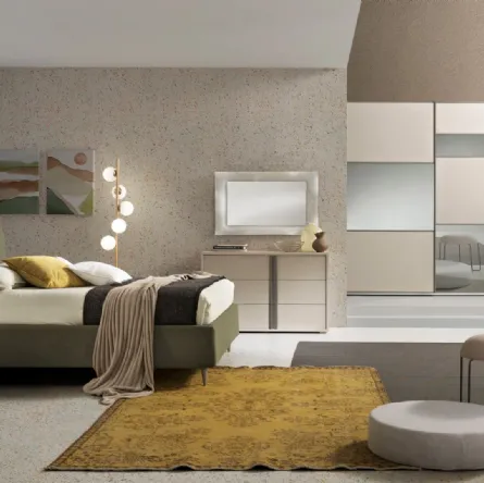 Letto Abaco Composizione 125 di Gierre Mobili