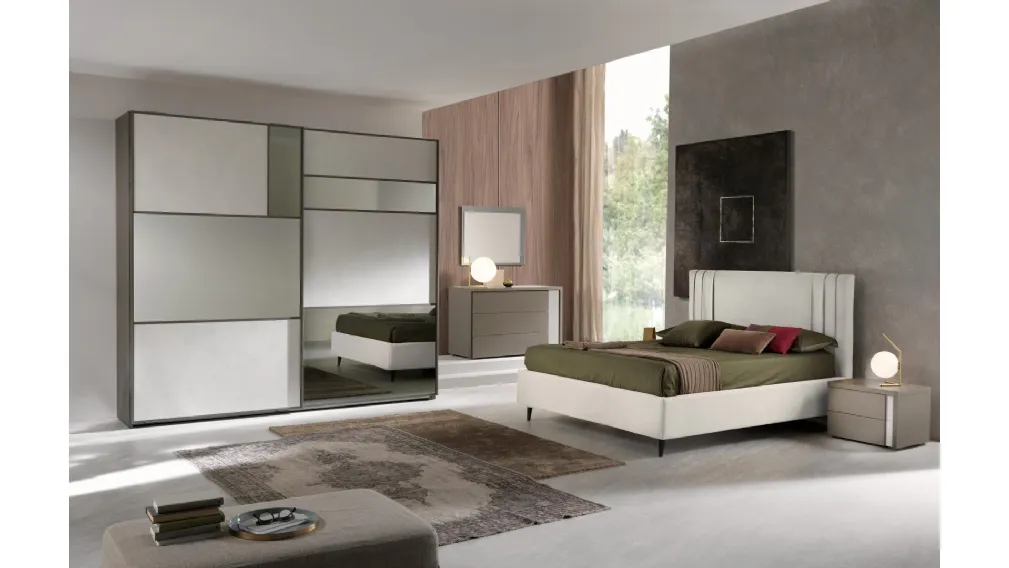 Letto Abaco Composizione 129 di Gierre Mobili