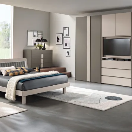 Letto Abaco Composizione 162 di Gierre Mobili