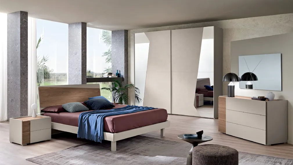 Letto Abaco Composizione 198 di Gierre Mobili