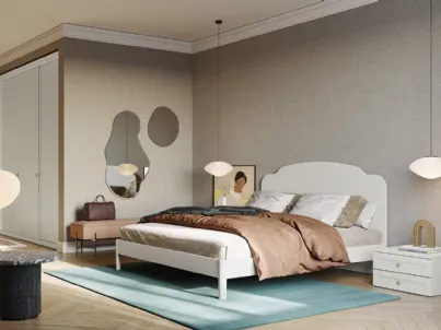 Letto con testiera Arcadia Aida di Colombini Casa