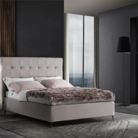Letto con testiera Domino Alto di Artigianaletti