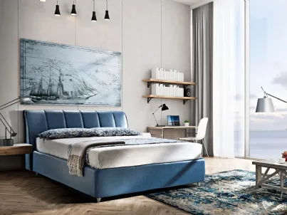 Letto in ecopelle Vernal di Artigianaletti