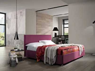Letto in tessuto York di Artigianaletti