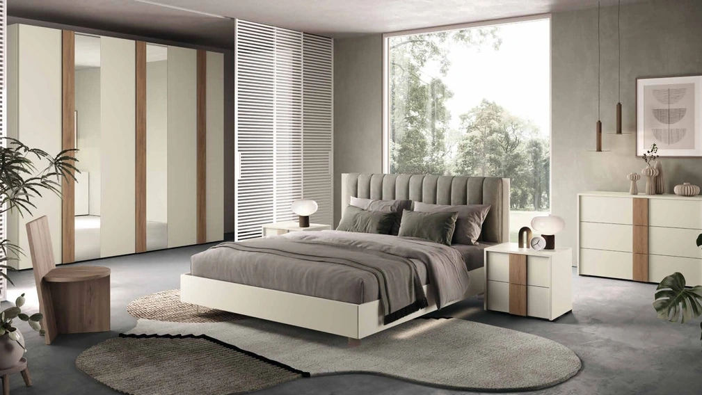 Letto Basic Era con box contenitore di Cecchini Italia