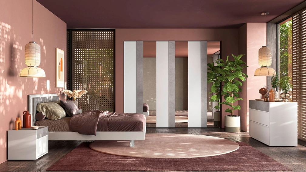 Letto Basic Led di Cecchini Italia