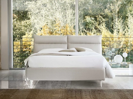 Letto con contenitore Cefalù di Noctis