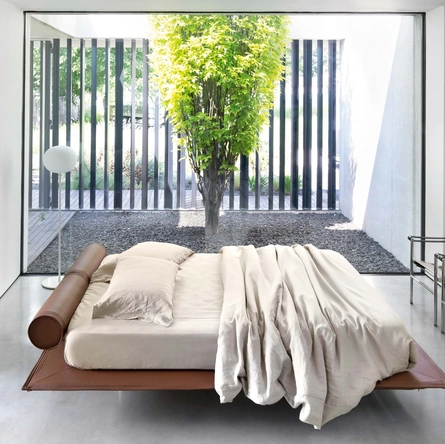 Letto Flamingo Leather di Noctis