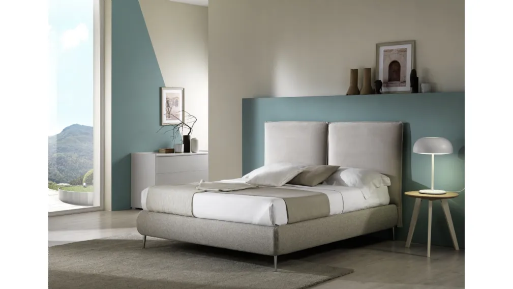 Letto con testiera New Venere di Italnotte