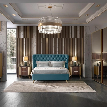 Letto imbottito Malibu di Mobil Più