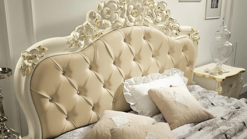 Letto Viola Luxor Imbottito di Mobil Più