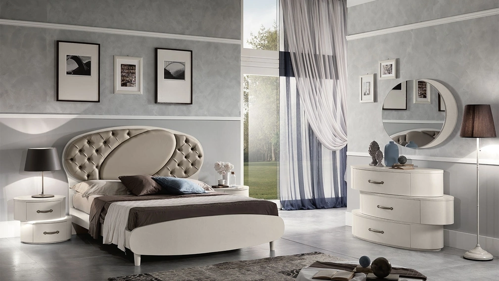 Letto con testiera Movida Ecomalta di Mobil Più