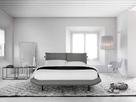 Letto imbottito Noah di Noctis