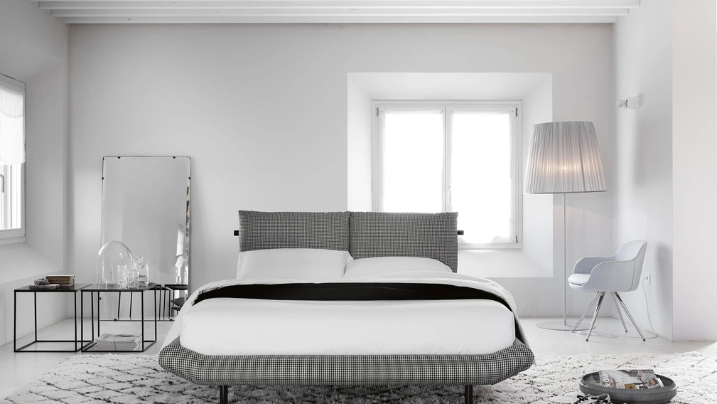 Letto imbottito Noah di Noctis