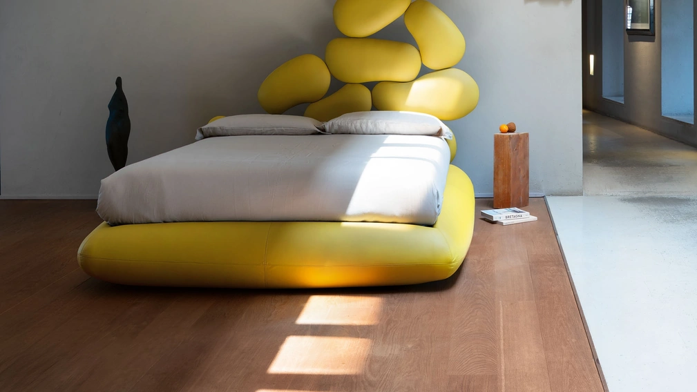 Letto di design Stones di Noctis