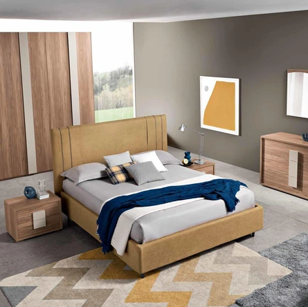 Letto in tessuto Oxford di Gierre Mobili