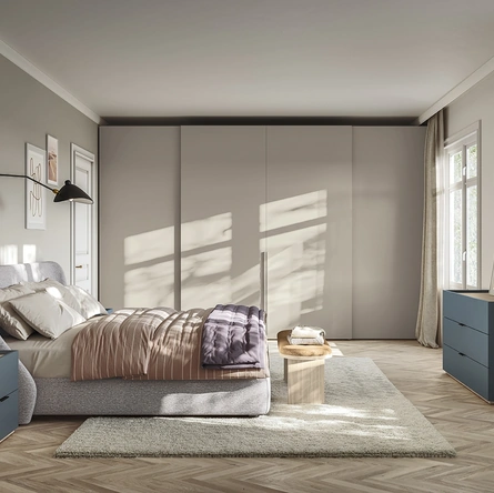 Letto con testiera Snug di Colombini Casa