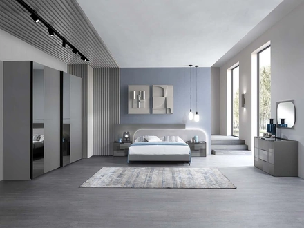 Letto con testiera Stella di Mobil Più