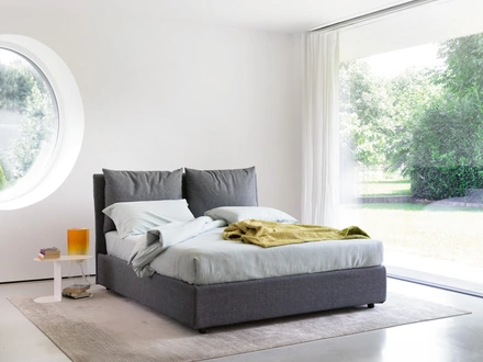 Letto con contenitore Tangos di Noctis