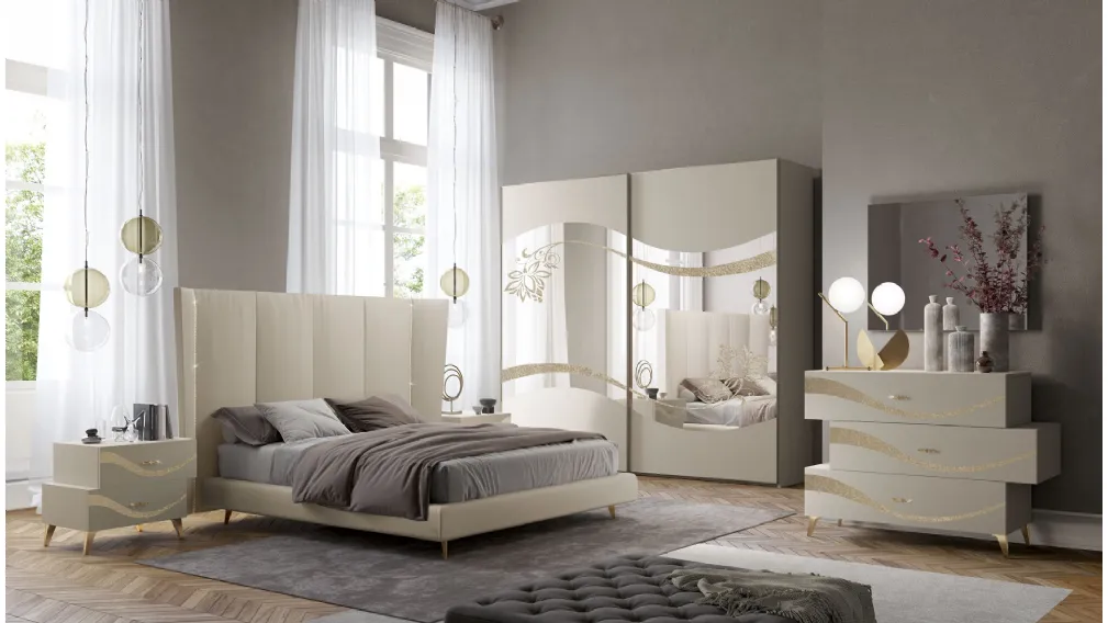 Letto Vela Luxor di Cecchini Italia
