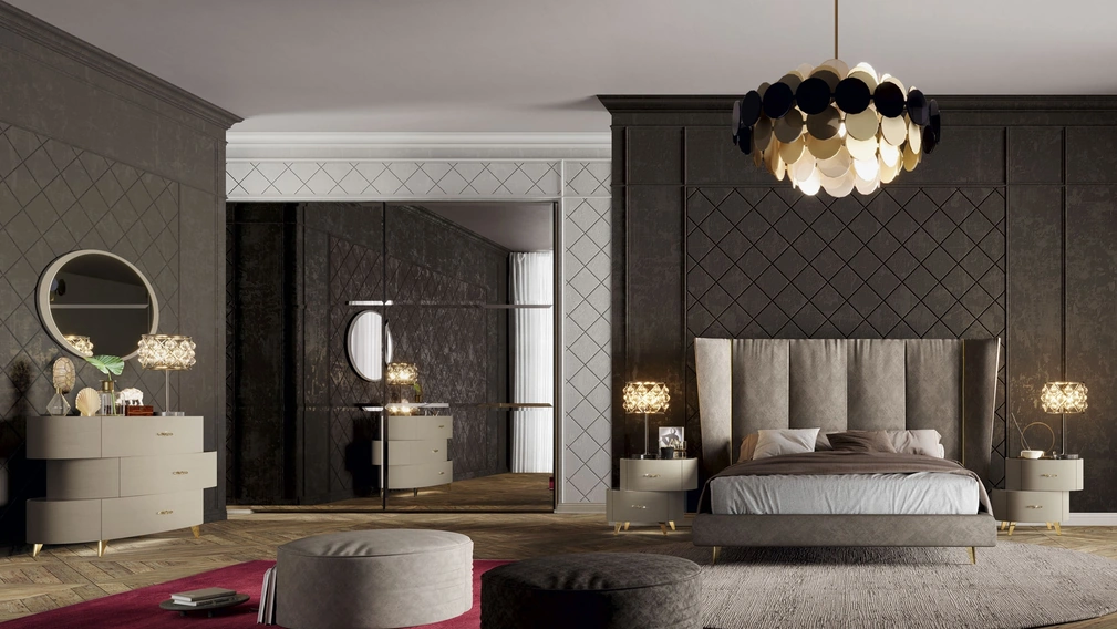 Letto Vela Luxor di Cecchini Italia