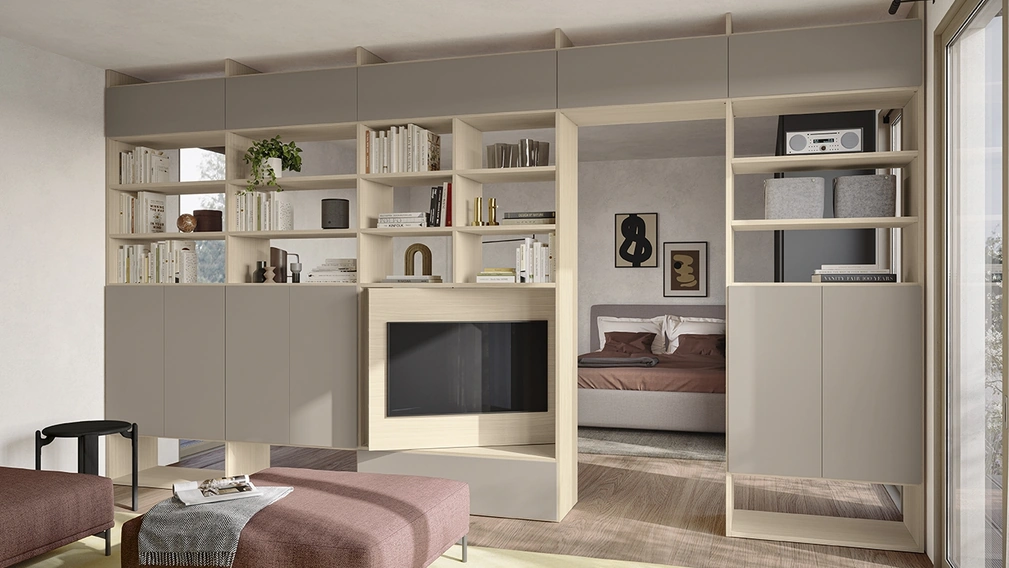 Libreria Infinity L125 di Colombini Casa
