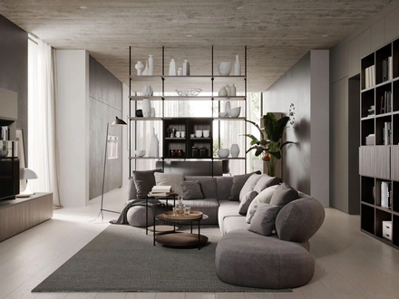 Libreria Divisoria in Metallo di Nardi Interni