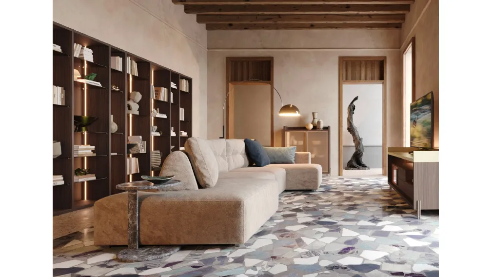 Libreria a muro LV703 di Giessegi