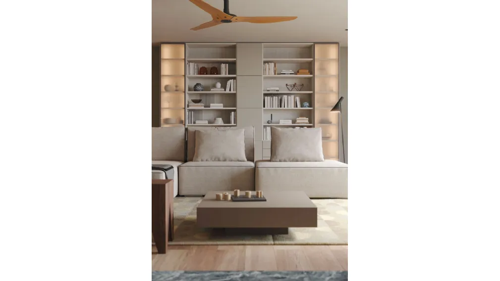 Libreria a muro LV717 di Giessegi