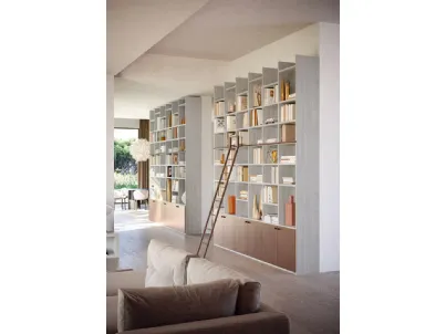 Libreria a muro LV732 di Giessegi