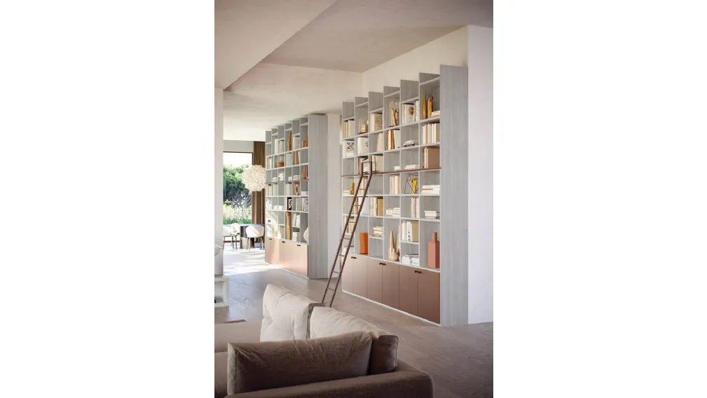Libreria a muro LV732 di Giessegi