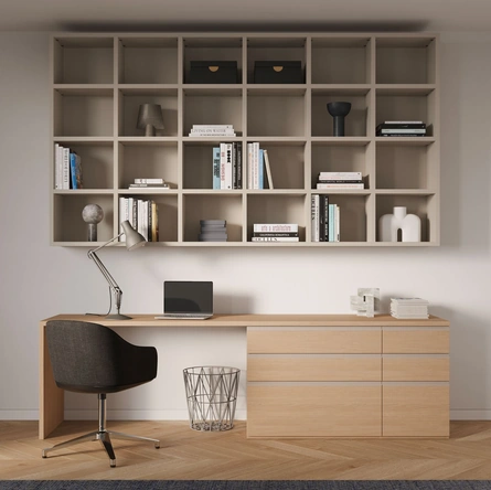Libreria sospesa Home Office di Nardi Interni