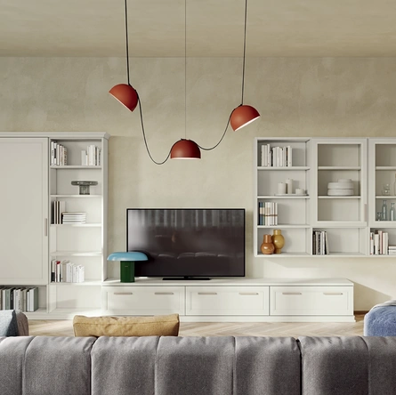 Parete Attrezzata Arcadia AS003 di Colombini Casa