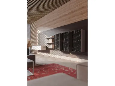 Parete Attrezzata Living LV702 di Giessegi