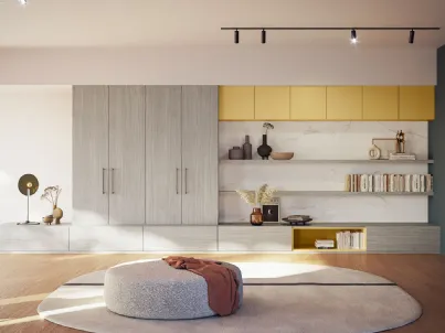 Parete Attrezzata Living LV719 di Giessegi