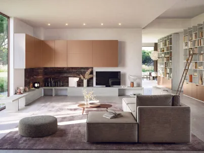 Parete Attrezzata Living LV732 di Giessegi