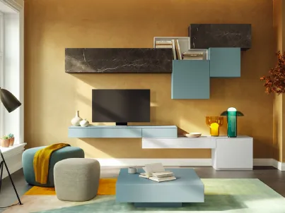Parete Attrezzata Living LV734 di Giessegi
