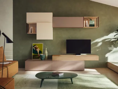 Parete Attrezzata Living LV735 di Giessegi