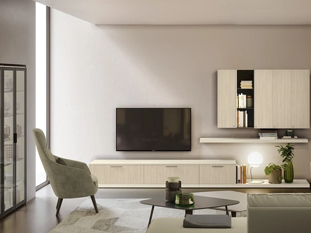 Parete Attrezzata Night & Day L03 di Colombini Casa