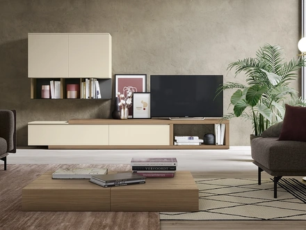 Parete Attrezzata Night & Day L09 di Colombini Casa