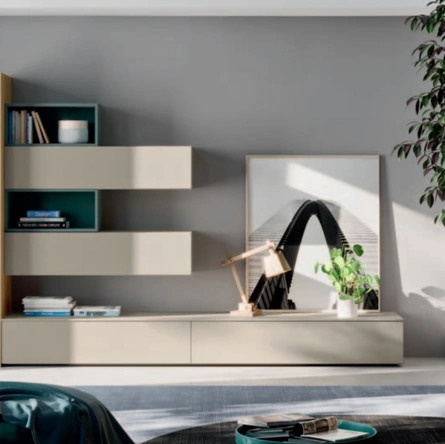 Parete Attrezzata di design Day 08 di Orme