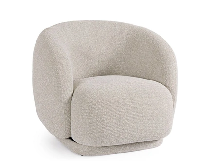 Poltrona girevole Brittany di Bizzotto
