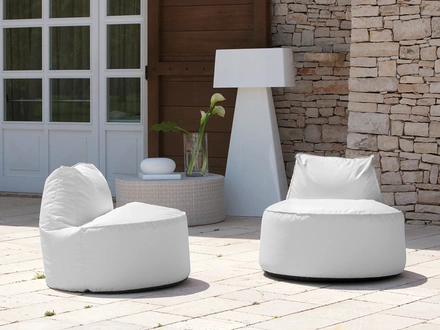 Poltroncina in tessuto Frog di Delta Salotti